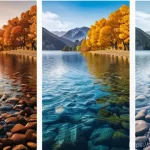 하이브리드 차량의 소비자 선호도 조사 - Here are three image generation prompts in English, designed to be detailed and adhere to all specif...